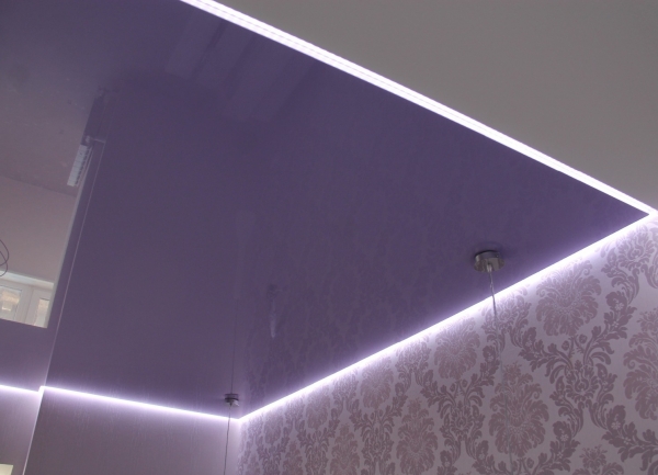 Парящие натяжные потолки