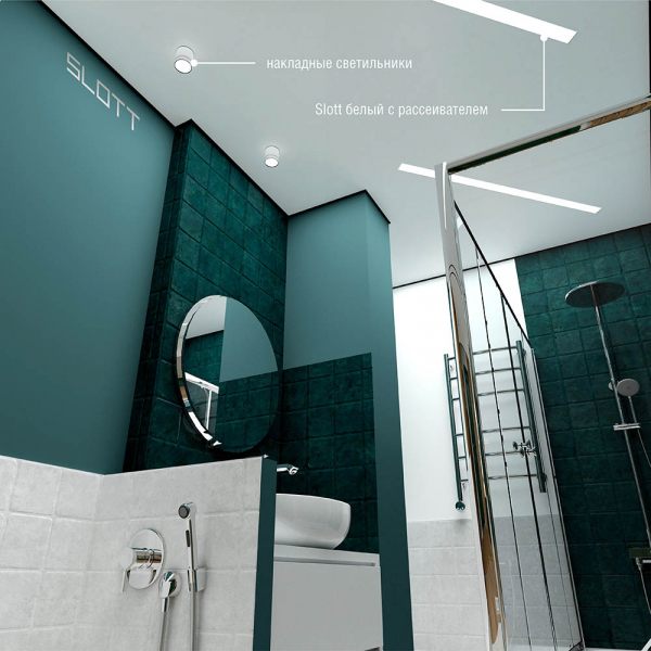 Установка потолка в санузле в подарок